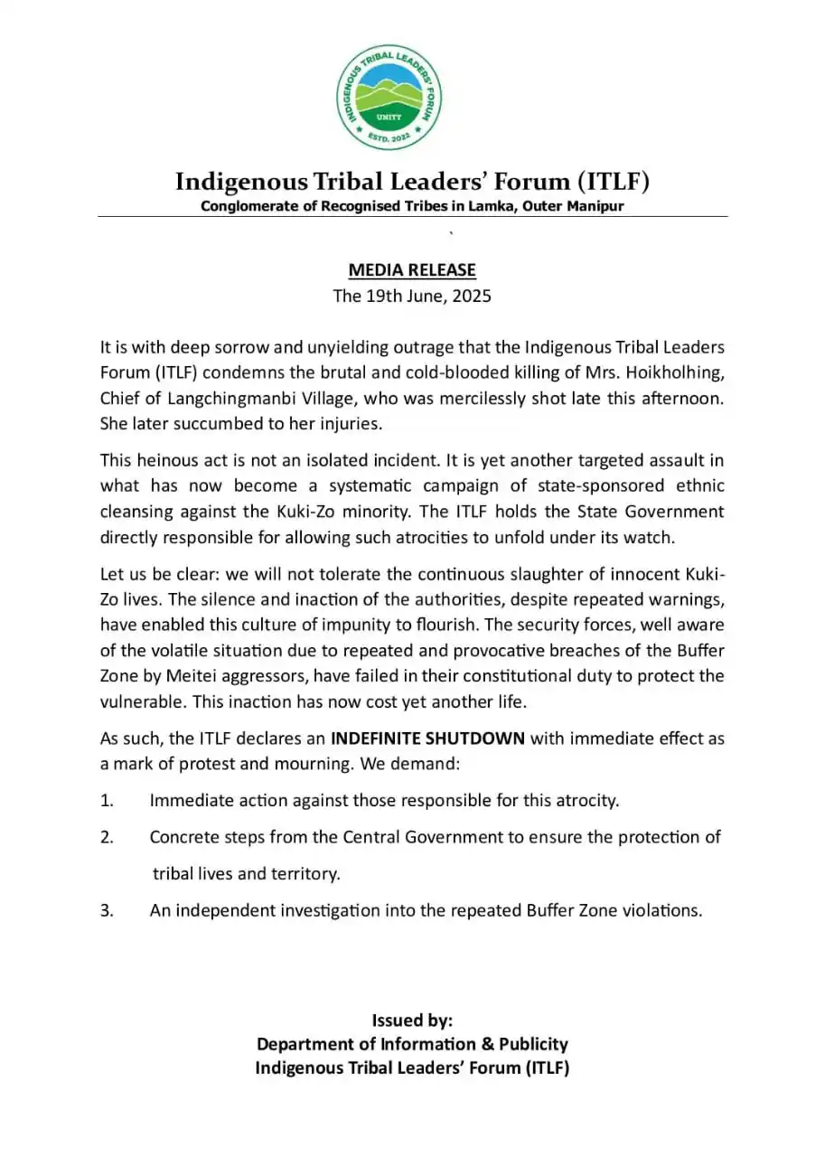 Image from ππ¨π ππ¦ ππ§ππ’π π‘π: *Indigenous Tribal Leaders' Forum (ITLF)* Conglomerate of Recognised T...