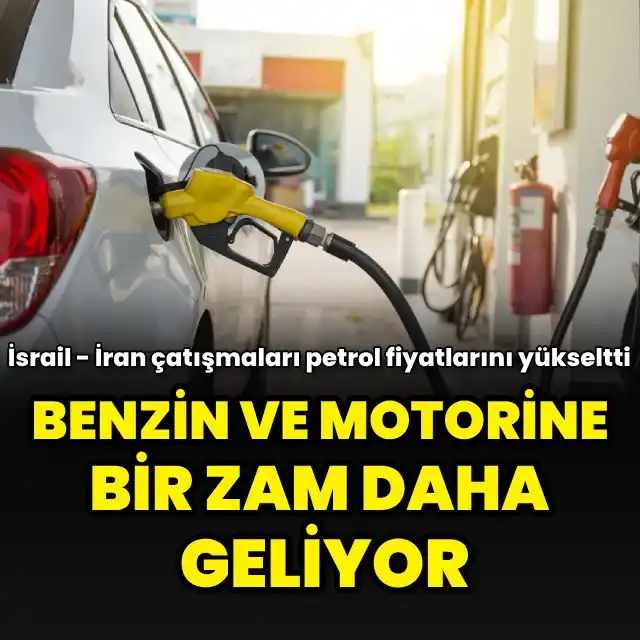 Image from HT Ekonomi: İsrail ile İran arasındaki çatışmalar Türkiye'de de akaryakıt fiyatlar...