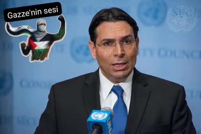 Image from GAZZE'NİN SESİ 🇵🇸: İsrail'in BM Büyükelçisi Danny Danon: “İran, İsrail'deki Müslüman cam...