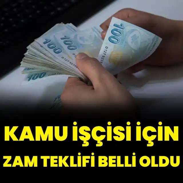 Image from HT Ekonomi: Kamu işçisi için zam teklifi belli oldu  Kamu Toplu İş Sözleşmeleri Çe...