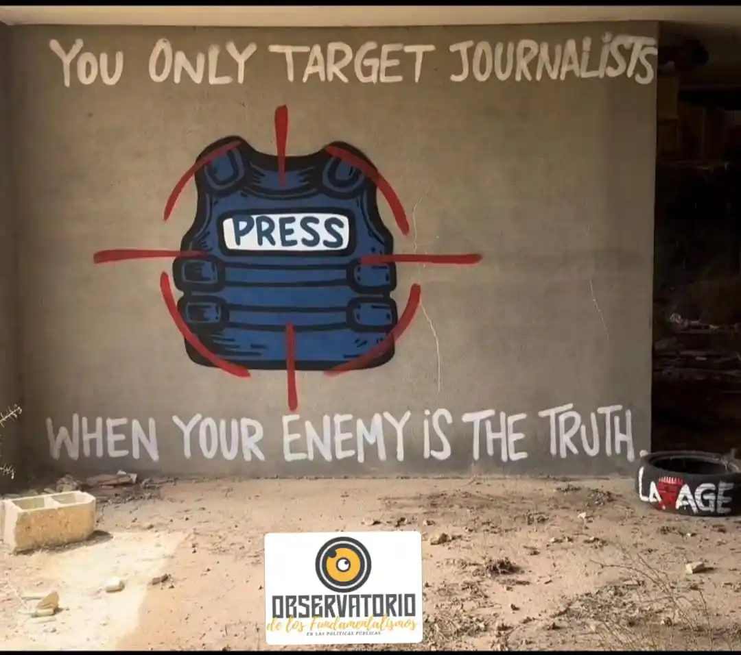 Image from Observatorio de los Fundamentalismos: La prensa independiente en la mira. Chomsky alertaba hace muchos años...