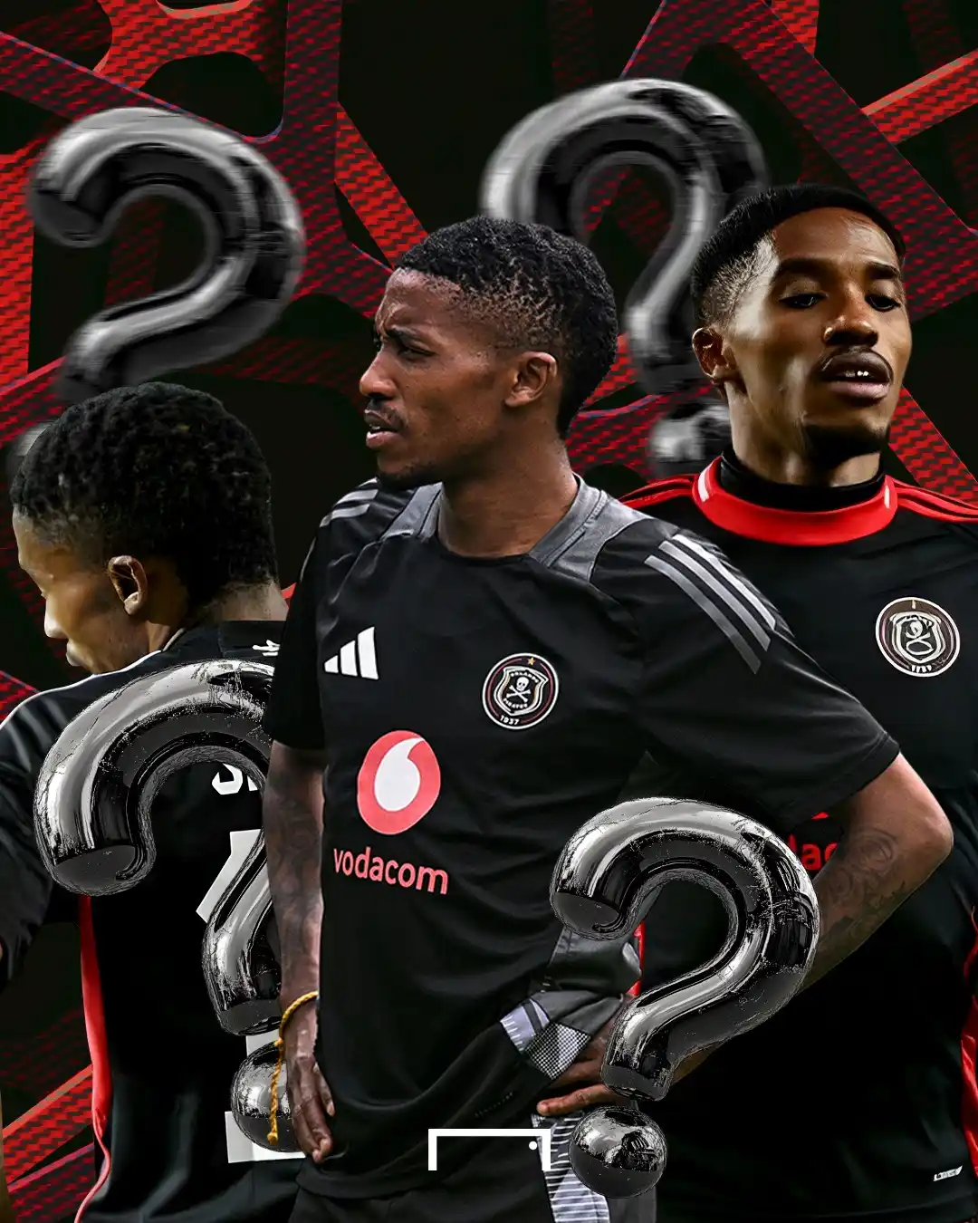 Image from GOAL South Africa: Monnapule Saleng, Orlando Pirates' outcast as PSL giants plan trip to ...