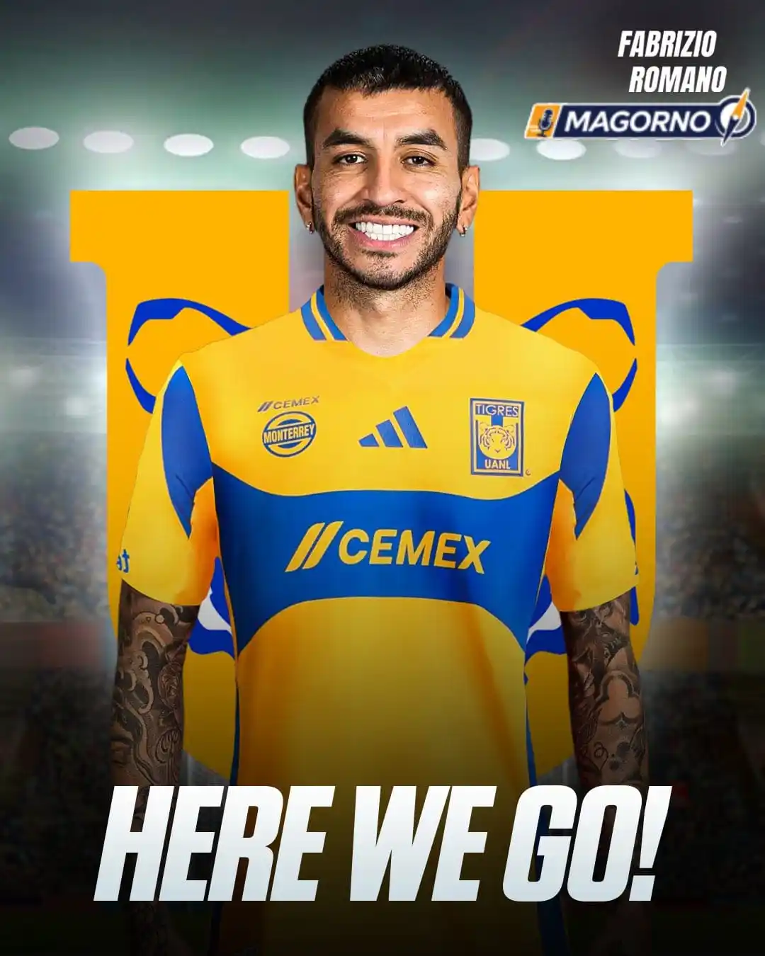 Image from MAGORNO SPORTS: _🚨🇲🇽 Ángel Correa para o Tigres, lá vamos nós! Acordo confirmado pa...