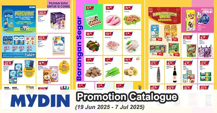 Image from Syioknya: MYDIN Promotion Catalogue 19 June – 7 July 2025: Baby & Kids Fair, Sub...
