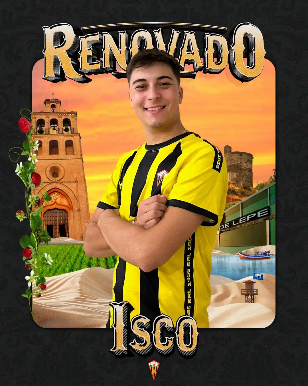Image from CD San Roque de Lepe: Renovación | Francisco Alfonso ℹ️ https://www.sanroquedelepe.com/reno...