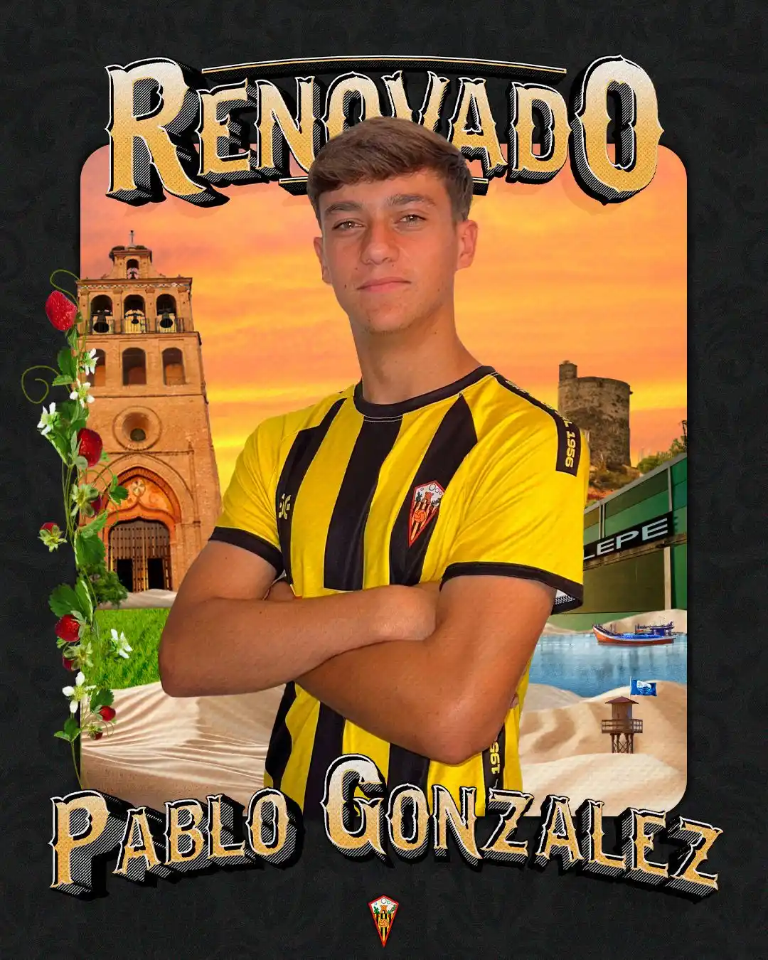 Image from CD San Roque de Lepe: Renovación | Pablo González ℹ️ https://www.sanroquedelepe.com/renovac...