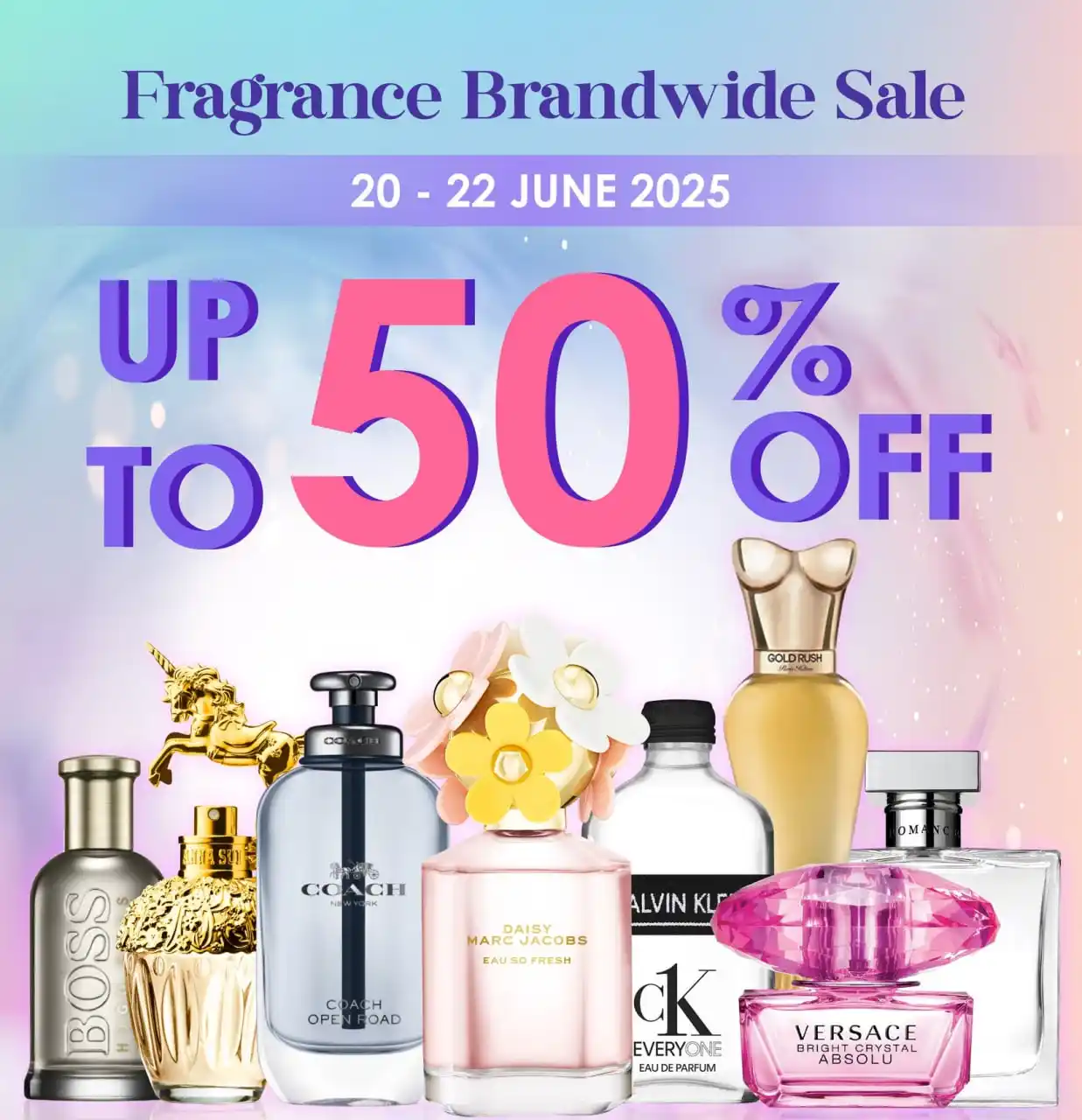 Image from Syioknya: SaSa Fragrance Brandwide Sale (20-22 June 2025): Up to 50% Off Top Per...