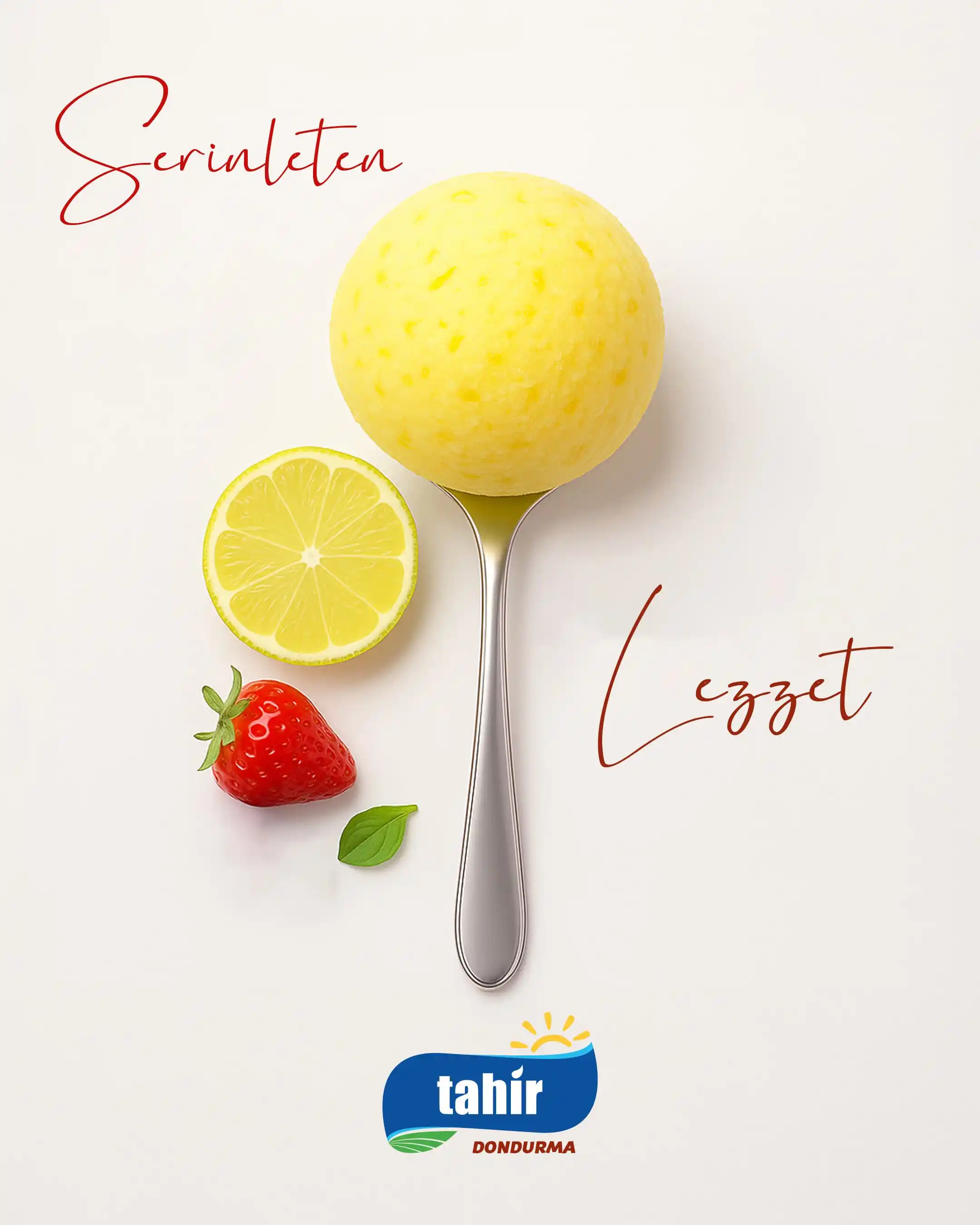 Image from Beyza Piliç: 🍋 Serinleten bir kaşık lezzet! Limonun ferahlığı Tahir Dondurma farkı...