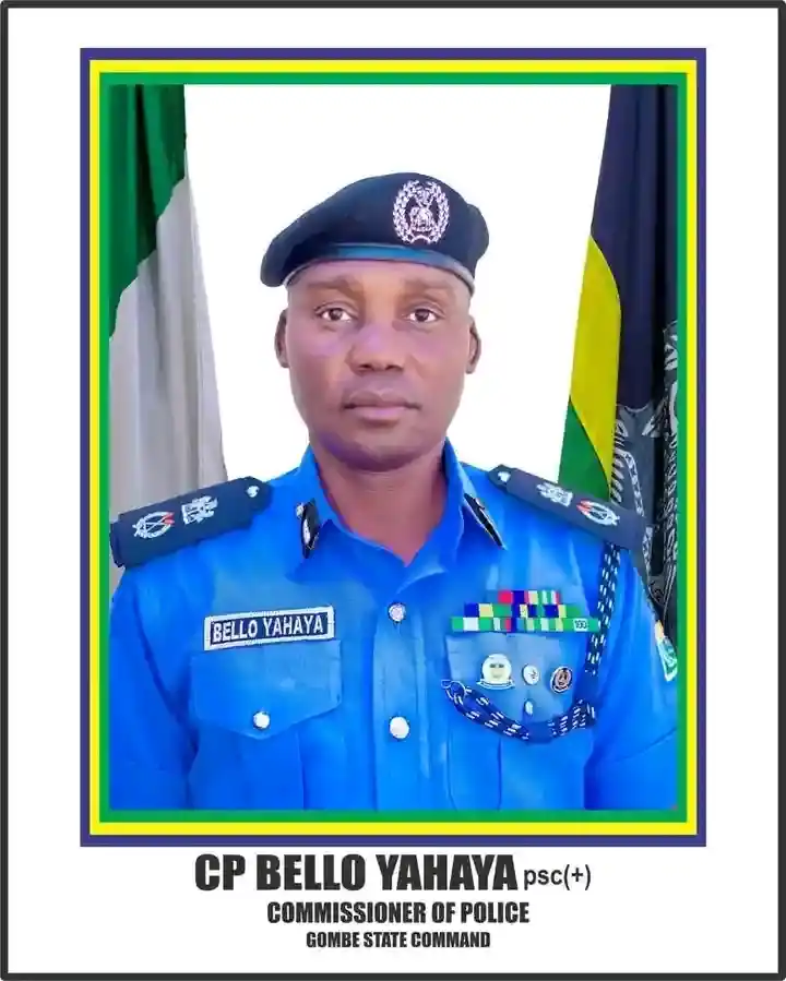 Image from Radio Nigeria: The Gombe State Police Command has rolled out a series of stringent se...
