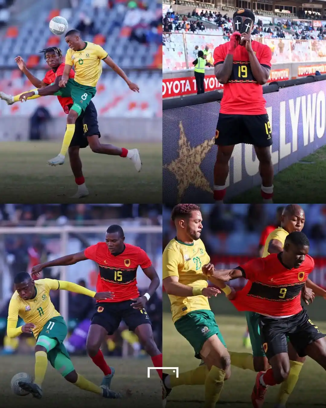 Image from GOAL South Africa: 𝗧𝘄𝗶𝗰𝗲 𝗮𝘀 𝗱𝗼𝗺𝗶𝗻𝗮𝗻𝘁! 🇦🇴 Angola defend their COSAFA Cup ...