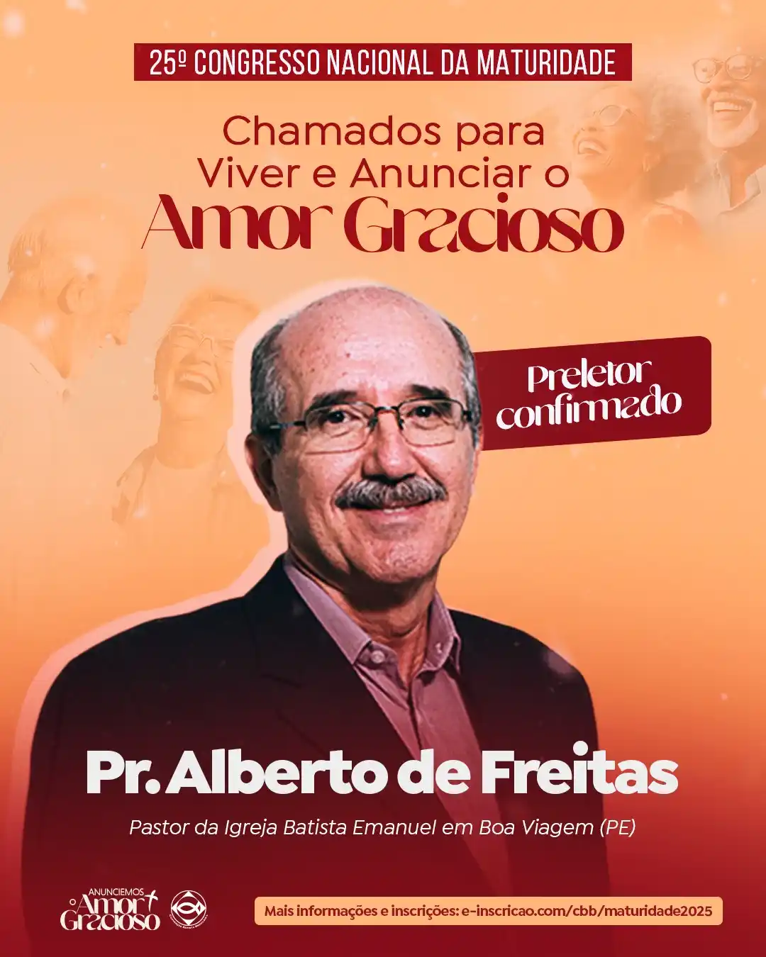 Image from Convenção Batista Brasileira: *UMA TRAJETÓRIA DE LIDERANÇA E SERVIÇO AO REINO*  Pr. Alberto de Freit...