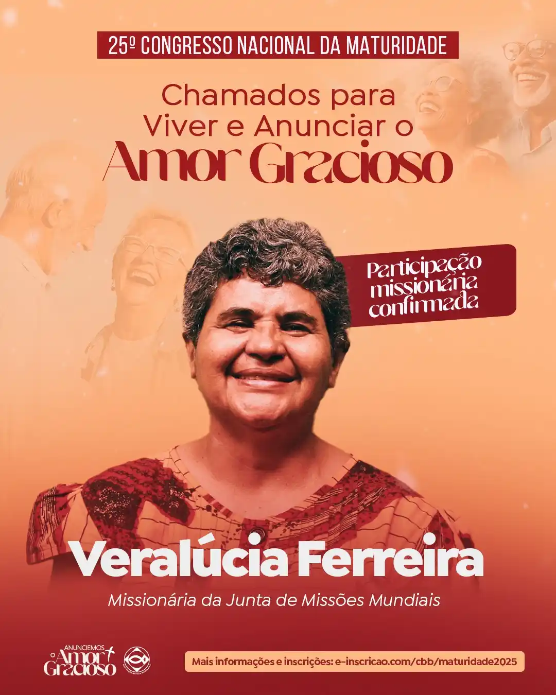 Image from Convenção Batista Brasileira: *UMA VIDA DEDICADA À OBRA MISSIONÁRIA* Veralúcia Ferreira, missionári...
