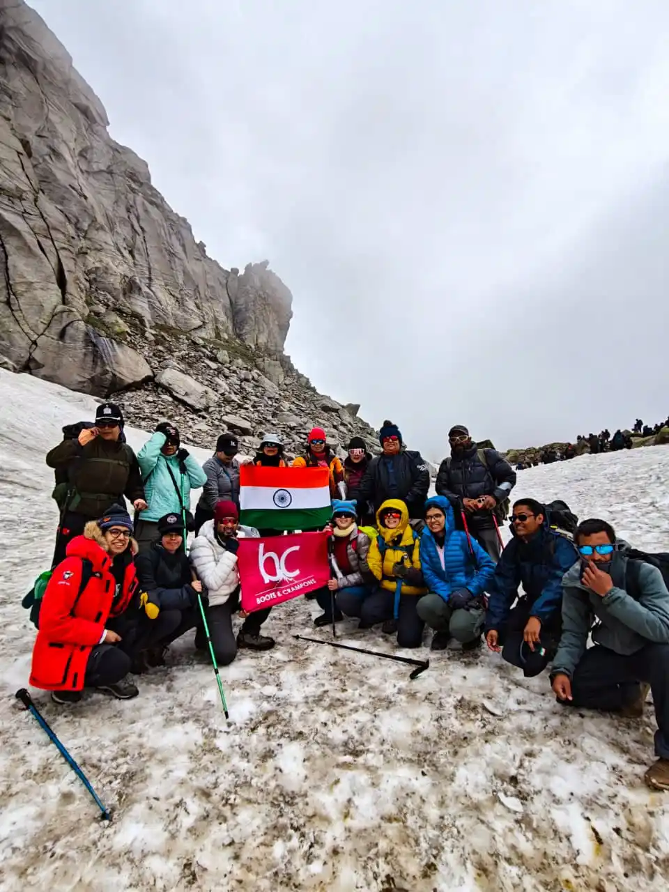 Image from Boots & Crampons Expedition Company: We had an exceptionally special batch on the Hampta Pass trek this tim...