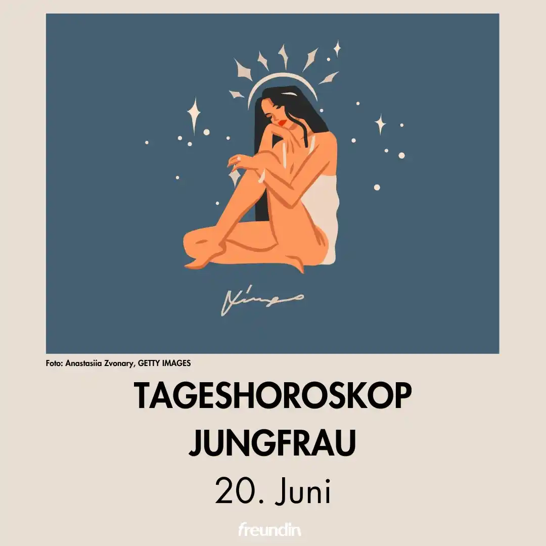 Image from freundin | Sternzeichen Jungfrau Horoskop ♍: Wenn jetzt ein paar sehr schräge Ideen in deinem Kopf Purzelbäume schl...