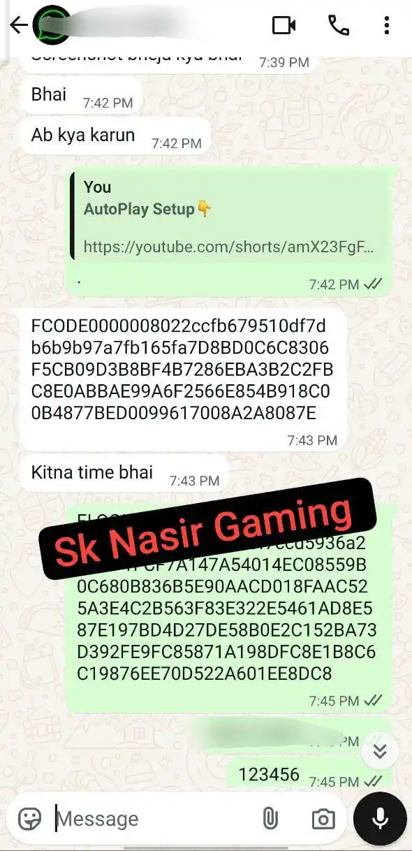 Image from SK Nasir Gaming: 100% Trusted With Proof ✅ Buy👇 AutoPlay Low Price 😀  https://wa.me/+...