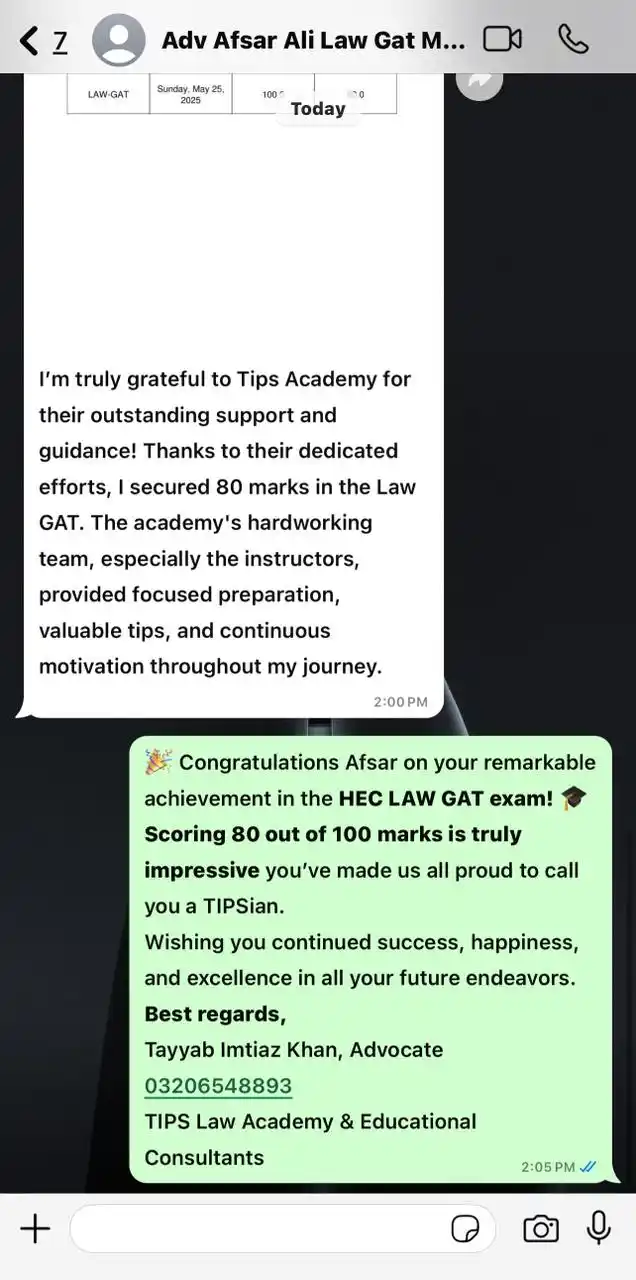 Image from TIPS LAW ACADEMY AND EDUCATIONAL CONSULTANTS: ALHAMDULLILAH ANOTHER TIPSIAN ANOTHER TOPPER! Congratulations Afsar! �...