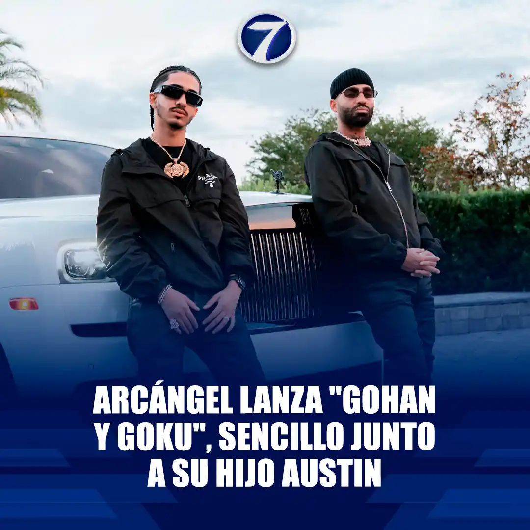 Image from Noti7: 🎶 *Arcángel* lanza *“Gohan y Goku”*, su nuevo sencillo junto a su hij...