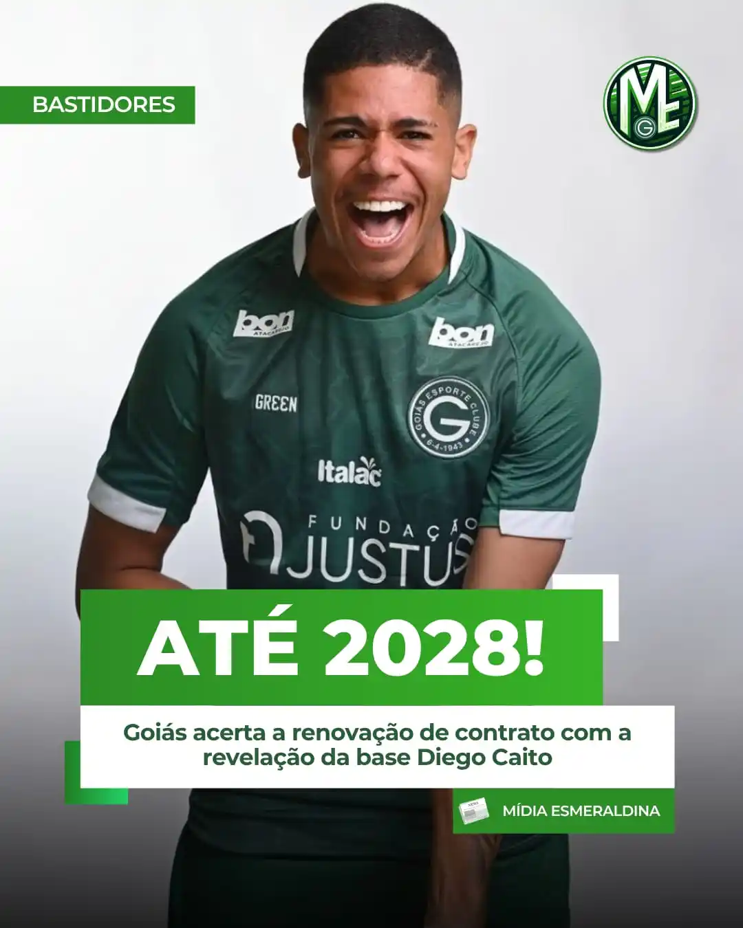 Image from Mídia Esmeraldina: ATÉ 2028! Goiás acerta a renovação de contrato com a revelação da base...