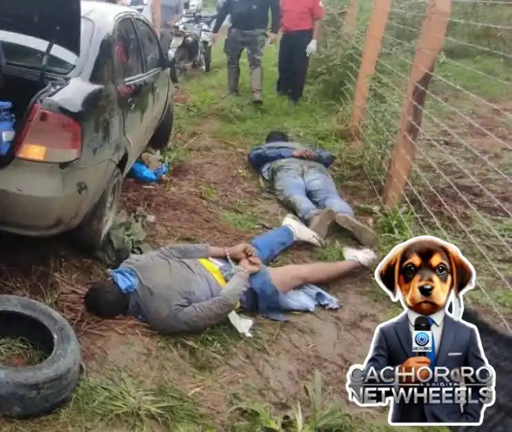 Image from El Cachorro TV: 🚨ATENCIÓN 🚨 En Manabí, la Policía capturó a dos delincuentes tras u...