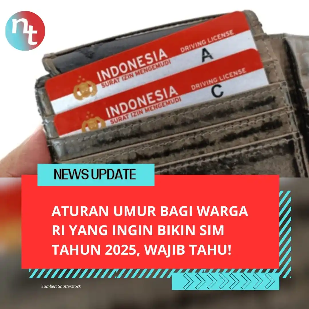 Image from NESIATIMES.COM: Aturan Umur Bagi Warga RI yang Ingin Bikin SIM Tahun 2025, Semua Wajib...