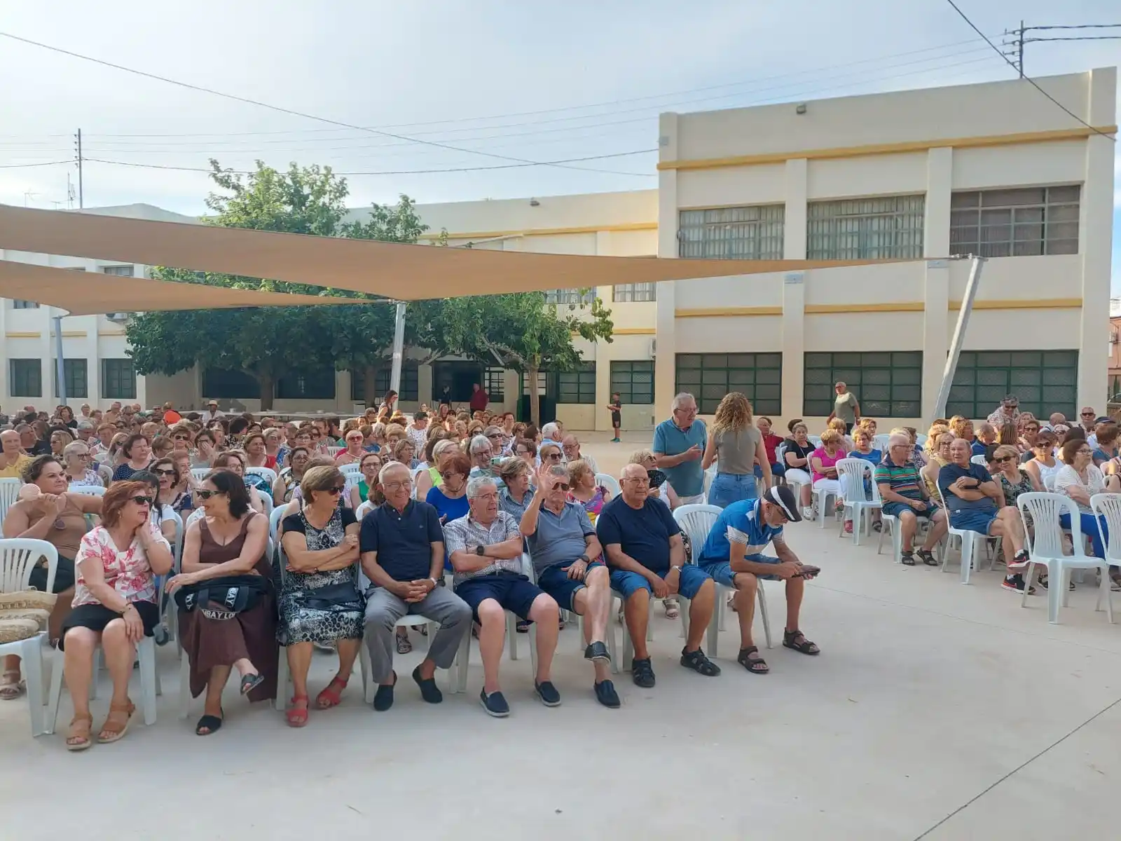 Image from Ayuntamiento de Aspe: 👵👴✨ Ayer por la tarde tuvo lugar la clausura de las clases de Enveje...