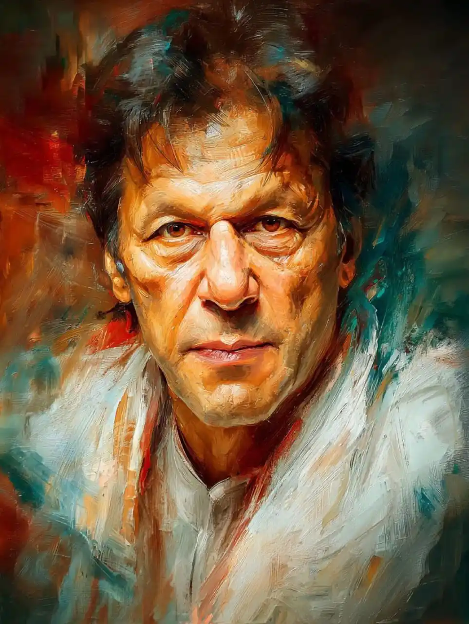 Image from PTI Tiger Officeial🇵🇸: *🔥💫✍🏻بہت بڑی قربانی دی ہے ہمارے شہزادے نے۔ اتنی شدید گرمی میں وہ ب...