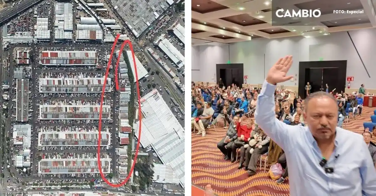 Image from Diario Cambio: 🧐 *Bomba de tiempo: Consejo de la Central de Abasto exige demolición ...