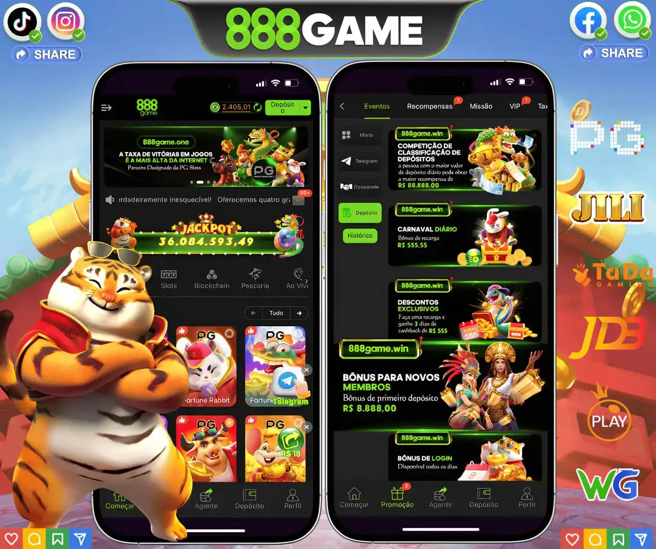 Image from 888Game.win | Canal Oficial ®: *🌐Bônus de primeiro depósito R$8888.00* (https://888game.win/home/eve...