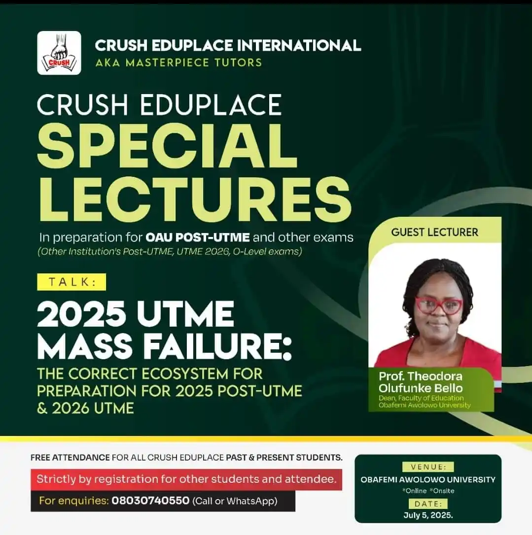 Image from RAIN SEMESTER UPDATES 2023/2024.: *BREAKING NEWS* to all aspirants taking the next *OAU POST - UTME and ...