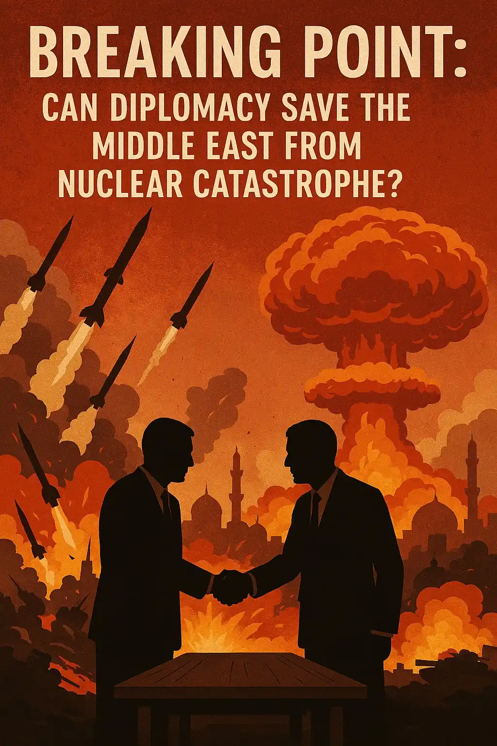Image from CorporateSagePrakash: *Breaking Point - Can Diplomacy Save the Middle East From Nuclear Cata...