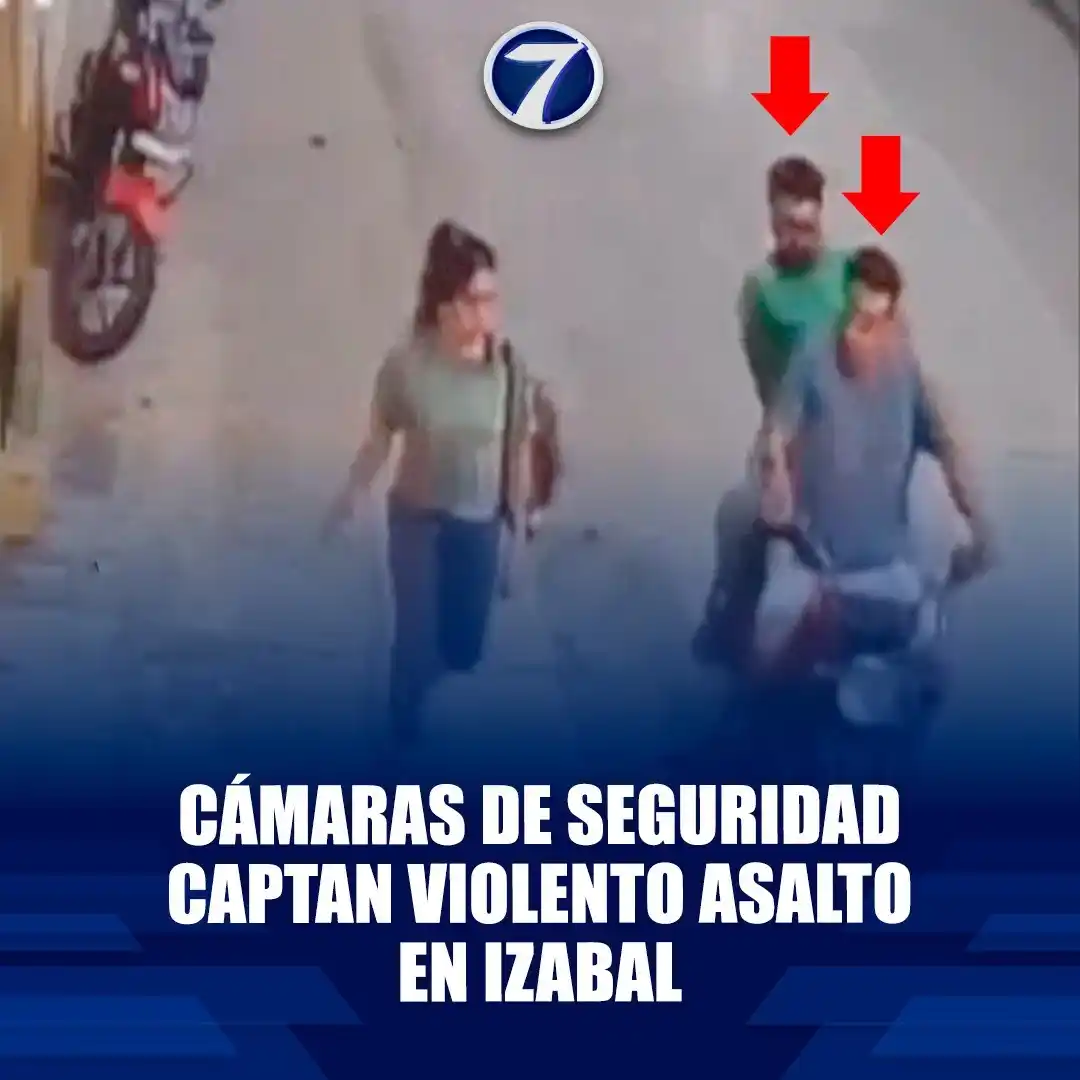 Image from Noti7: Cámaras de seguridad captan violento asalto en Izabal ➡ https://bit.ly...