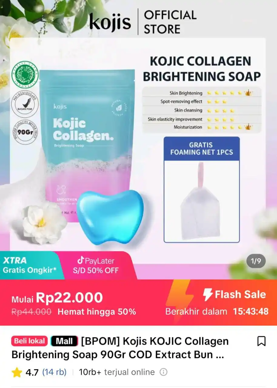 Image from racun shopee X tiktokshopp🛍: Collagen https://vt.tokopedia.com/t/ZSk7J3jwJ/...