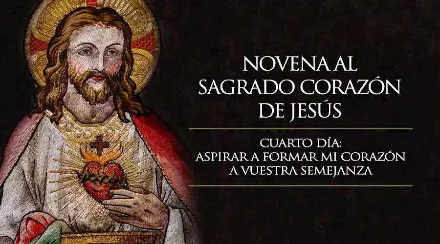 Image from Liturgia Del Día 📜: ✨ *CUARTO DÍA* ✨ ¡Oh Corazón divinísimo de mi amado Jesús, en quien ...
