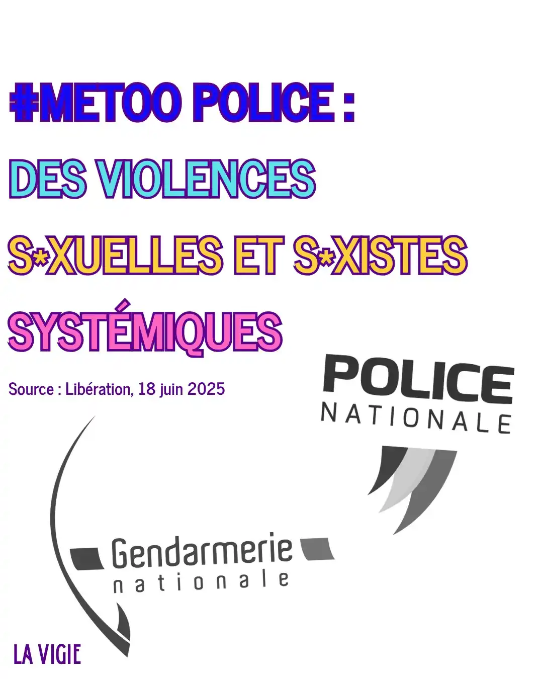 Image from La Vigie: 🔍 Des violences qui s'inscrivent dans des institutions caractérisées ...