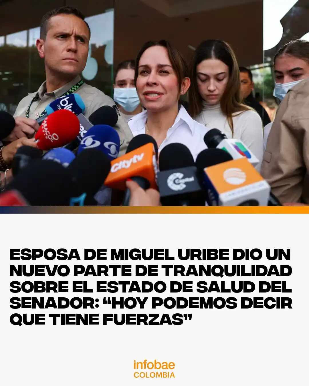 Image from Infobae Colombia: Doce días después de que el senador del Centro Democrático y precandid...