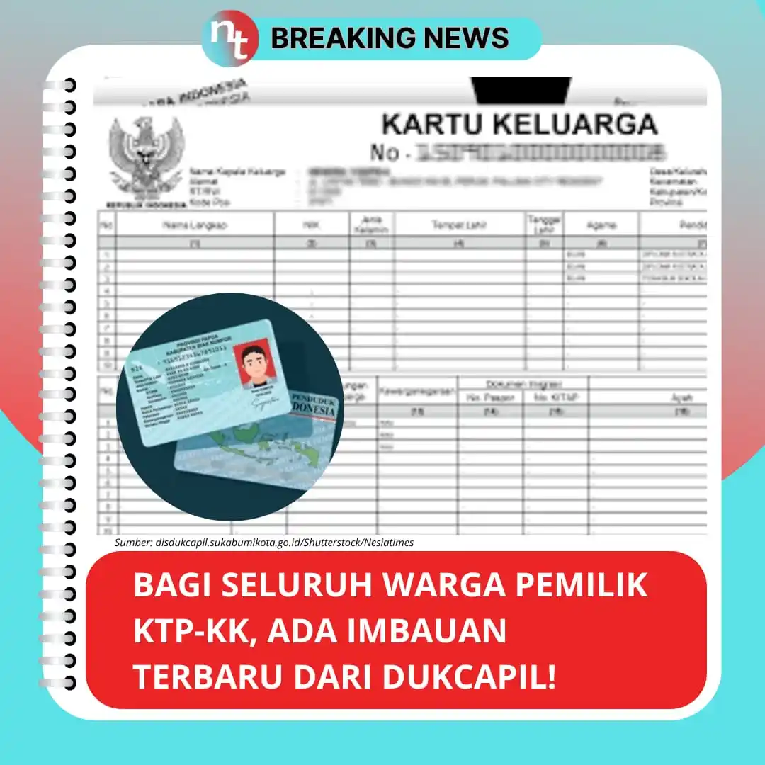 Image from NESIATIMES.COM: Dukcapil Kirim Imbauan Terbaru dan Penting, Untuk Seluruh Warga Pemili...
