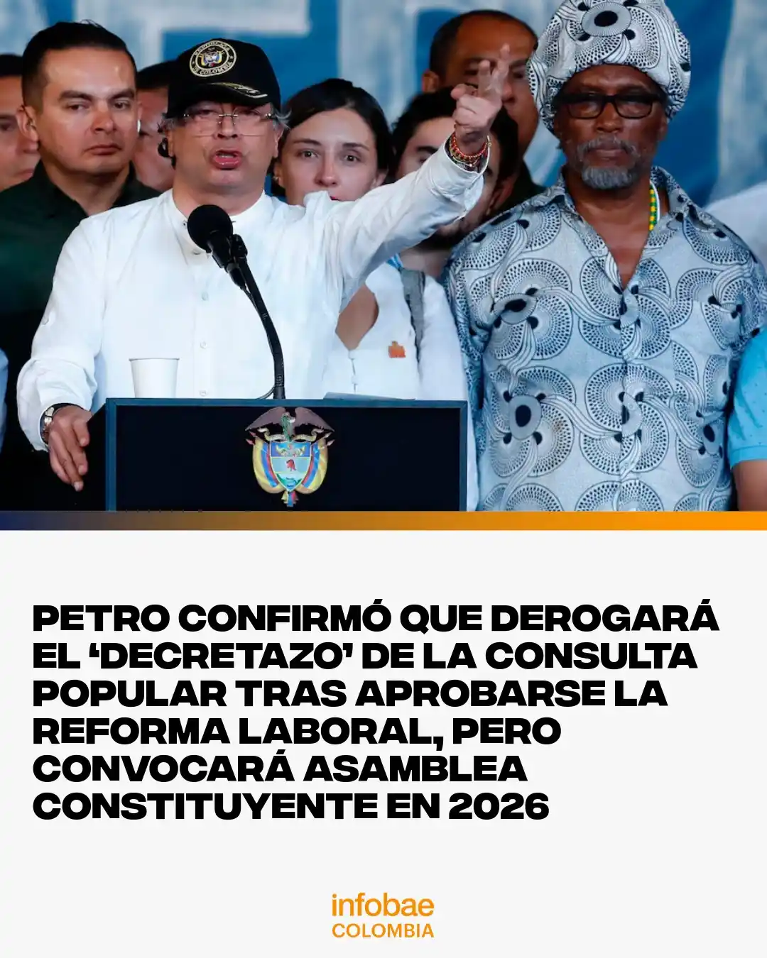 Image from Infobae Colombia: El presidente <a class="text-blue-500 hover:underline cursor-pointer" ...