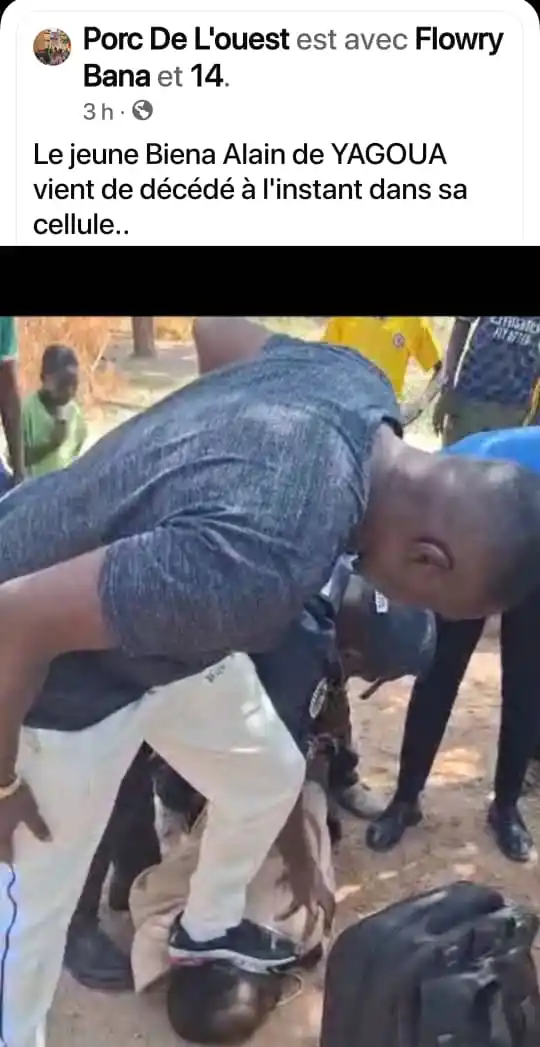 Image from Afrik New's: En fin de compte, le jeune Alain n’est pas décédé. Des individus mal ...