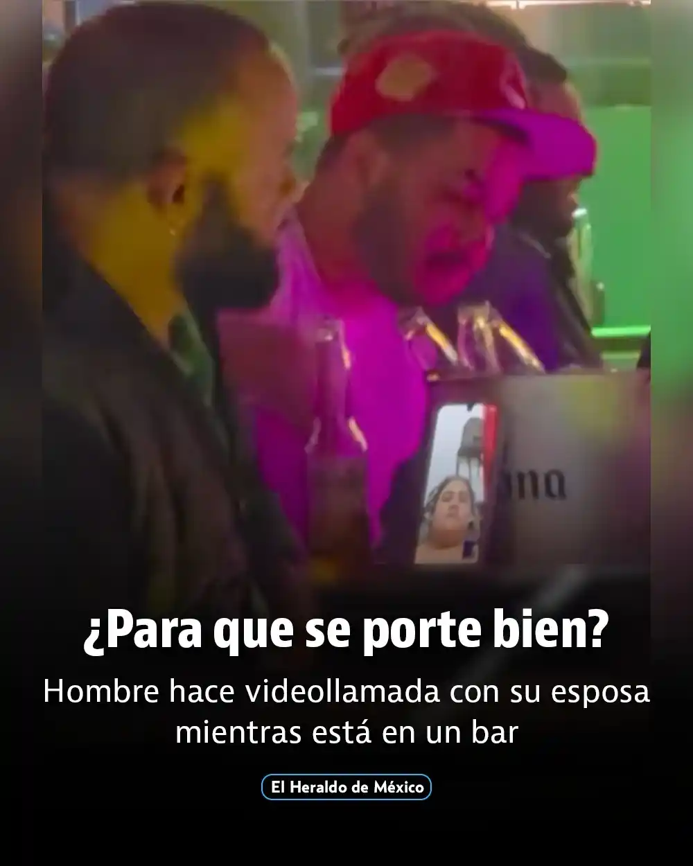 Image from El Heraldo de México: ¿Está exagerando? En redes sociales se viralizó el video de un hombre ...