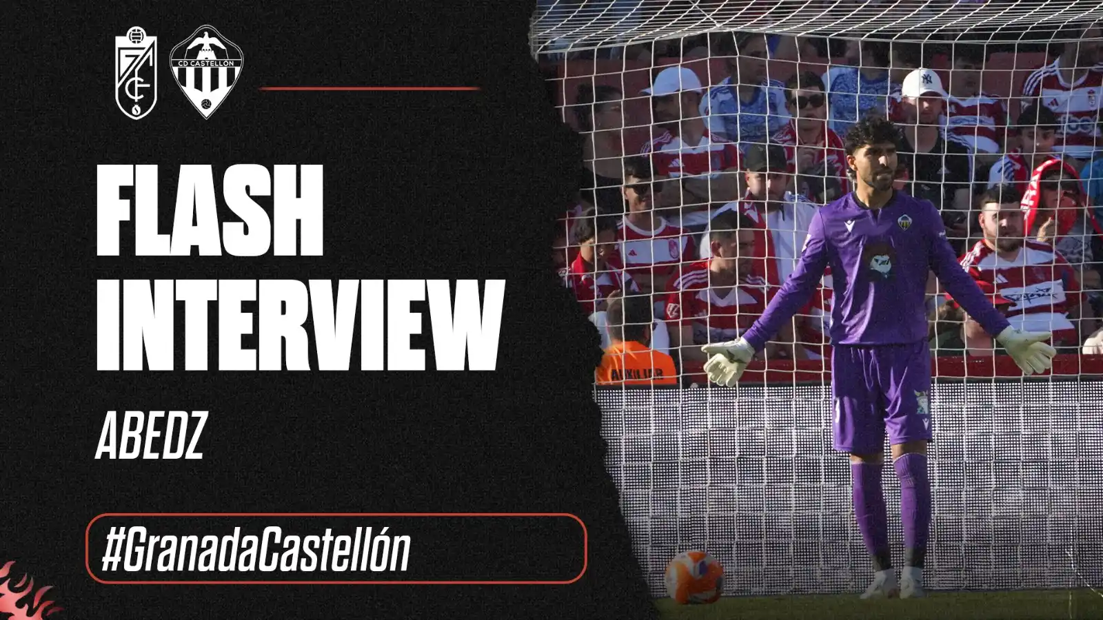 Image from CD Castellón: 📹🎙 Flash Interview de Abedz tras el <a class="text-blue-500 hover:un...