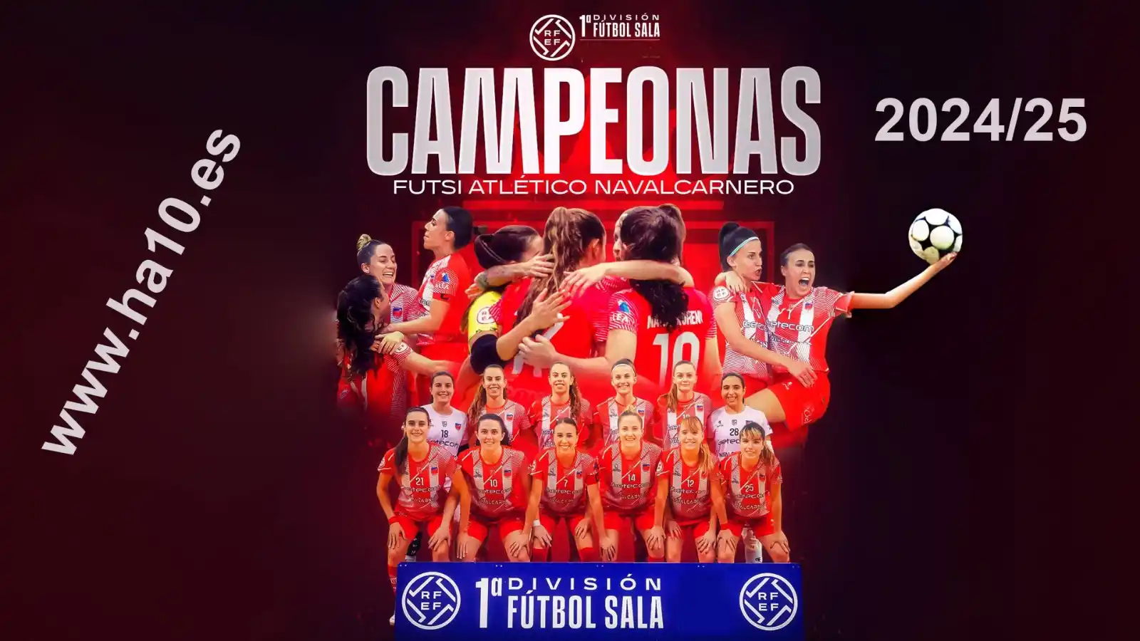 Image from HA10: 🏆 ¡Futsi campeón de Liga! El Futsi Atlético Navalcarnero gana 3-2 al ...