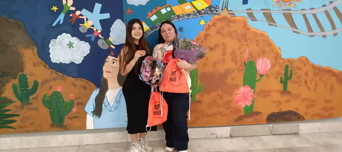 Image from Canal de información Las Noticias TVP 📺📡🎥: Ganan alumnas de Cobach Sonora medallas de plata y bronce en concurso ...
