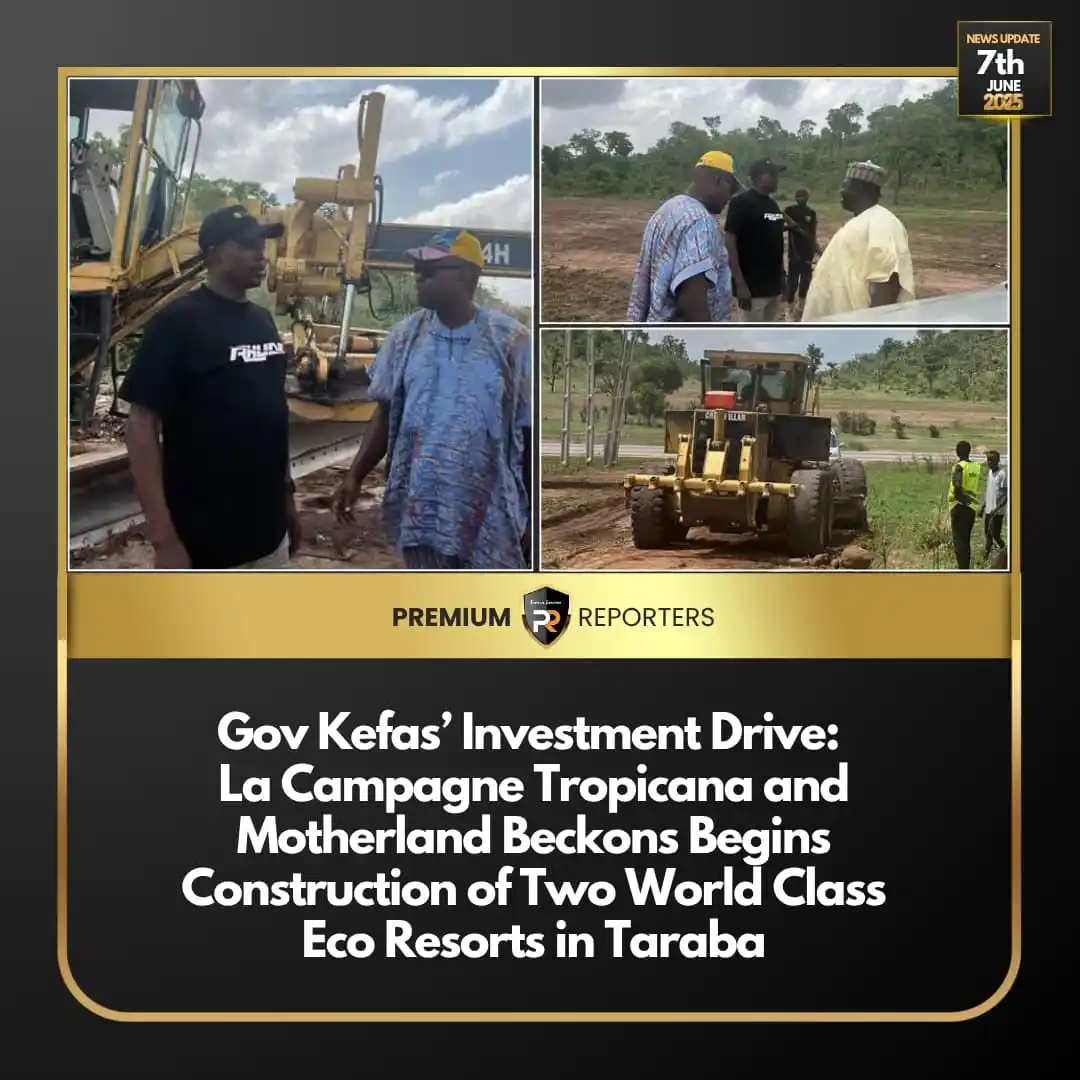 Image from Premium Reporters: *Gov Kefas’ Investment Drive: La Campagne Tropicana and Motherland Bec...