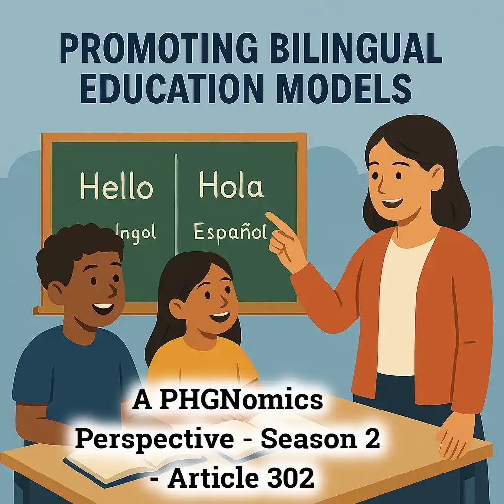 Image from CorporateSagePrakash: https://bit.ly/4e2D1it *Promoting Bilingual Education Models: A PHGNo...