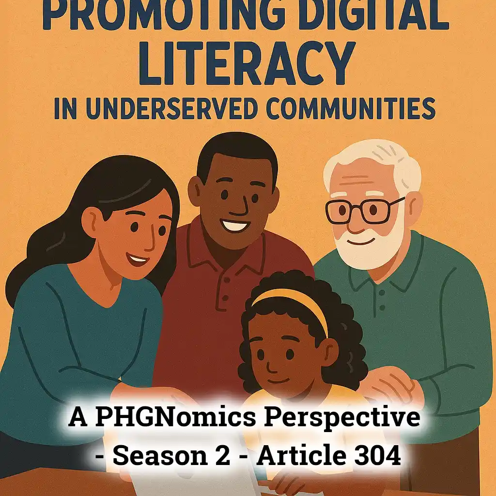 Image from CorporateSagePrakash: https://bit.ly/4n1Tt6y  *Promoting Digital Literacy in Underserved Com...