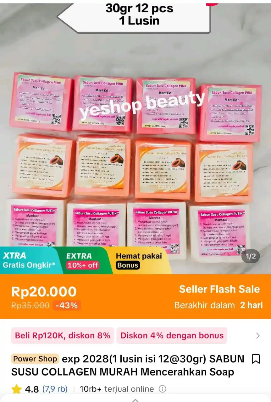 Image from racun shopee X tiktokshopp🛍: https://vt.tokopedia.com/t/ZSk7ebSCq/...