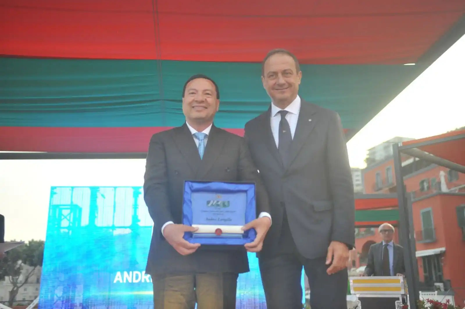 Image from S. S. Juve Stabia 1907 - Official Channel: Il presidente Andrea Langella premiato al Circolo Nautico Posillipo  �...