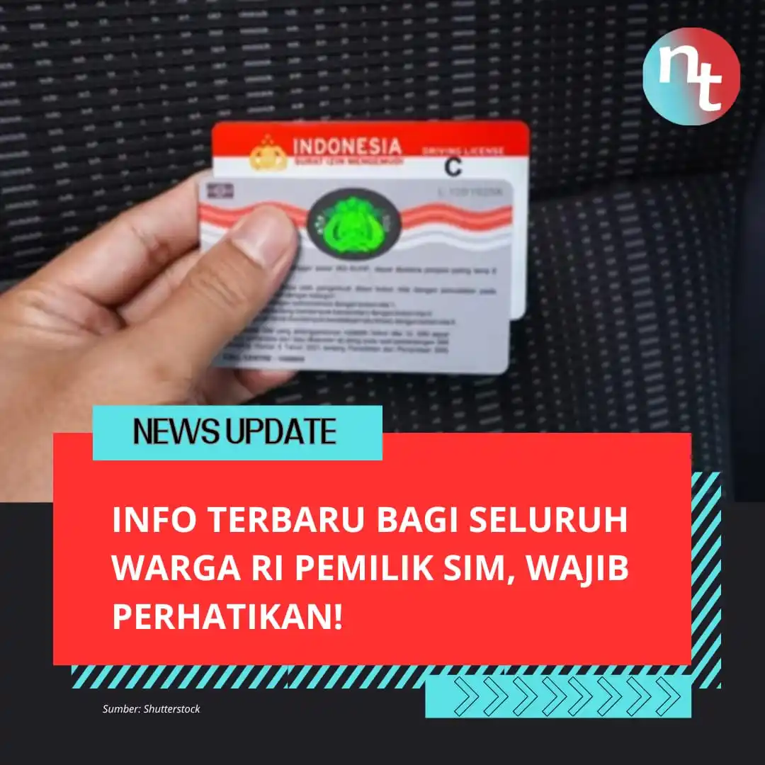 Image from NESIATIMES.COM: Info Terbaru Bagi Seluruh Warga RI Pemilik SIM, Semua Wajib Memperhati...