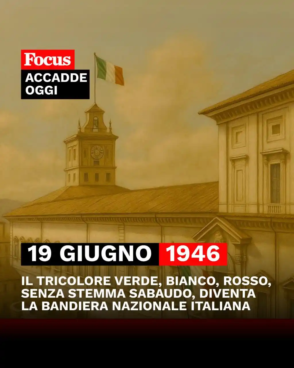Image from Focus: 🇮🇹 Accadde oggi, 19 giugno Una data che segna un passo decisivo vers...
