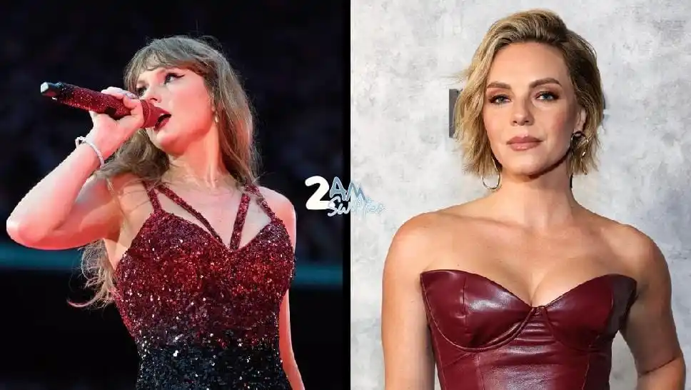 Image from ᨧ 🗽 . 𝟮𝗔𝗠 𝖲աiftiᧉs ꒱꒱: ❤️ • La actriz Eloise Mumford usó un consejo/mantra de Taylor Swift mi...